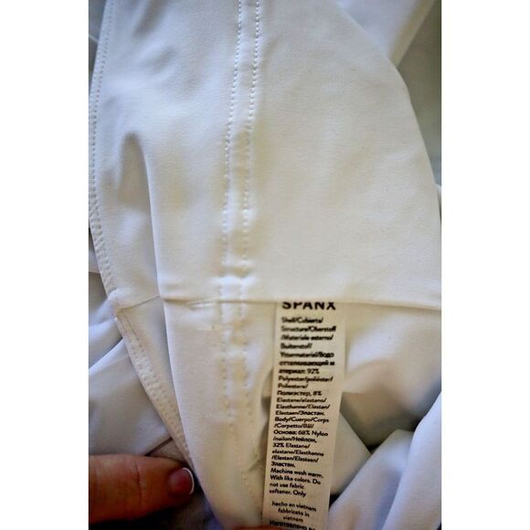 Spanx 50273R Women's Sz 1X White Get Moving Pleated Tennis/Golf Skirt Skort - Picture 5 of 9